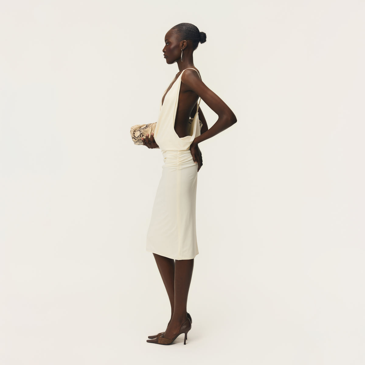 MAYA DRESS BONE