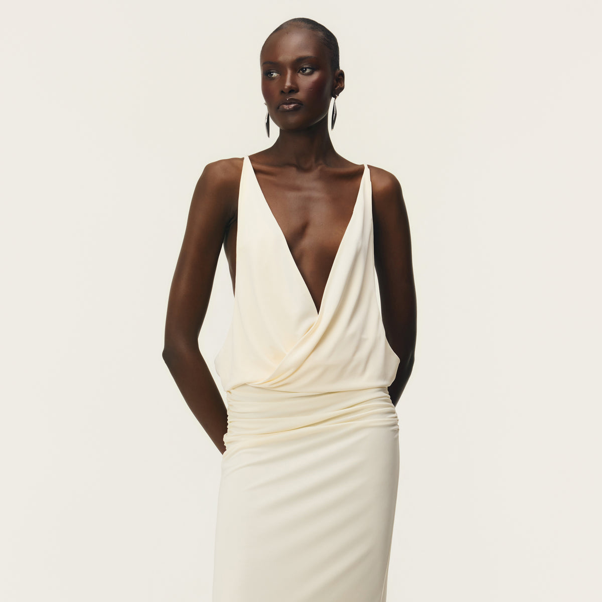 MAYA DRESS BONE