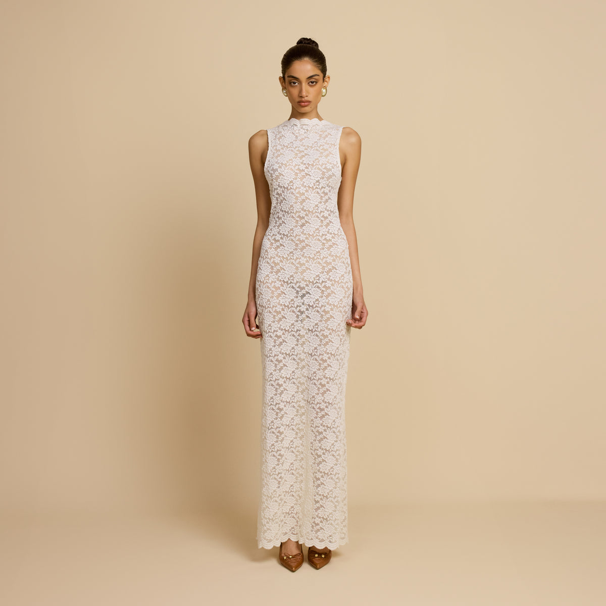MIREILLE DRESS IVORY
