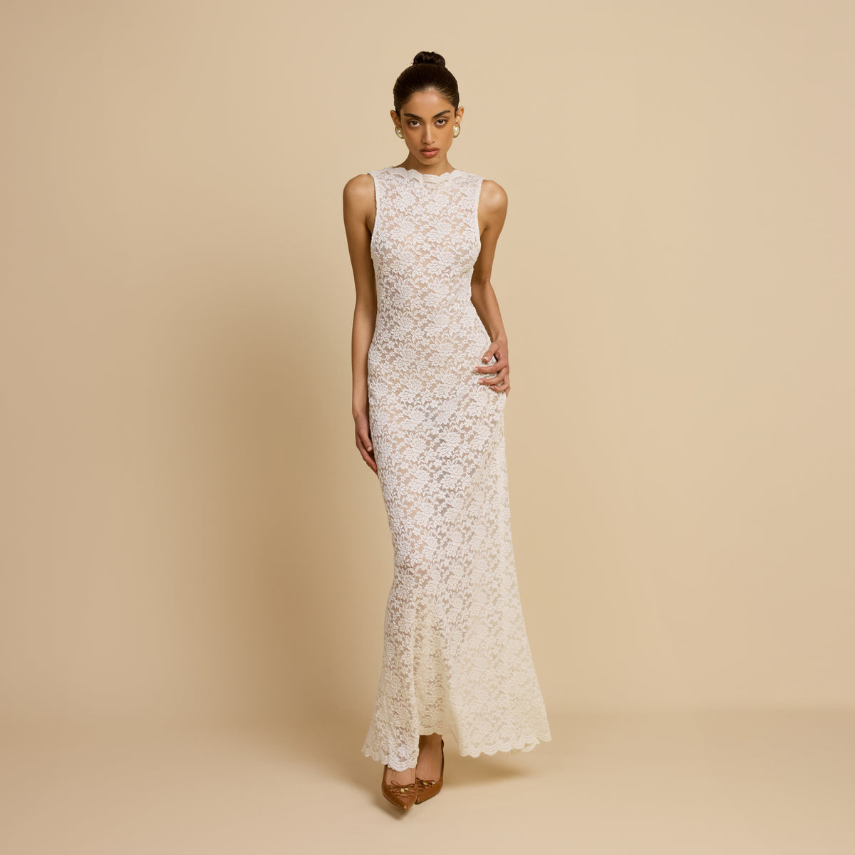MIREILLE DRESS IVORY