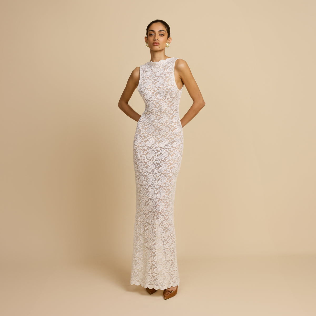 MIREILLE DRESS IVORY
