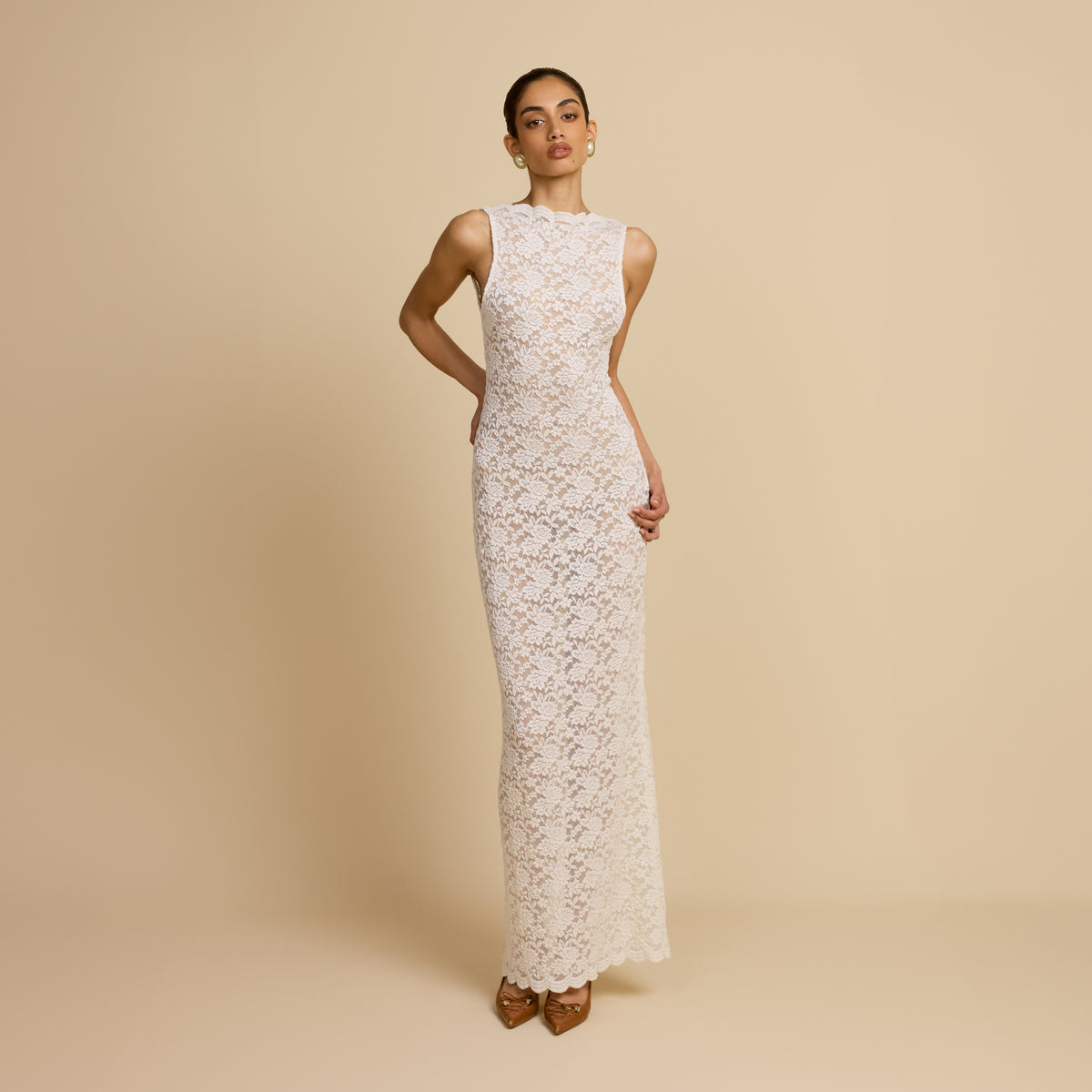 MIREILLE DRESS IVORY
