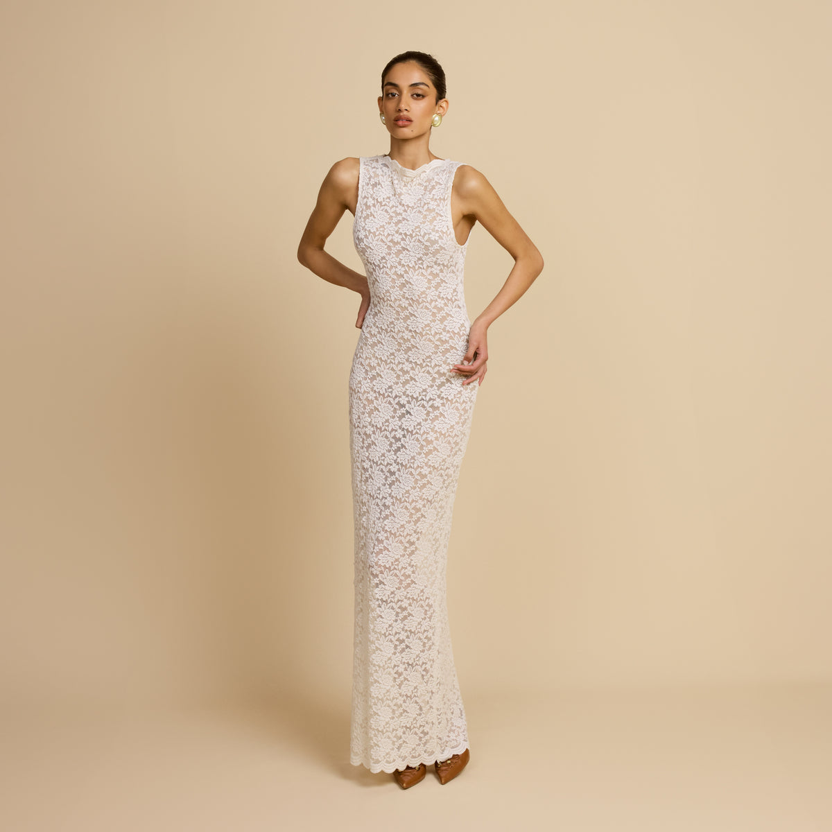 MIREILLE DRESS IVORY