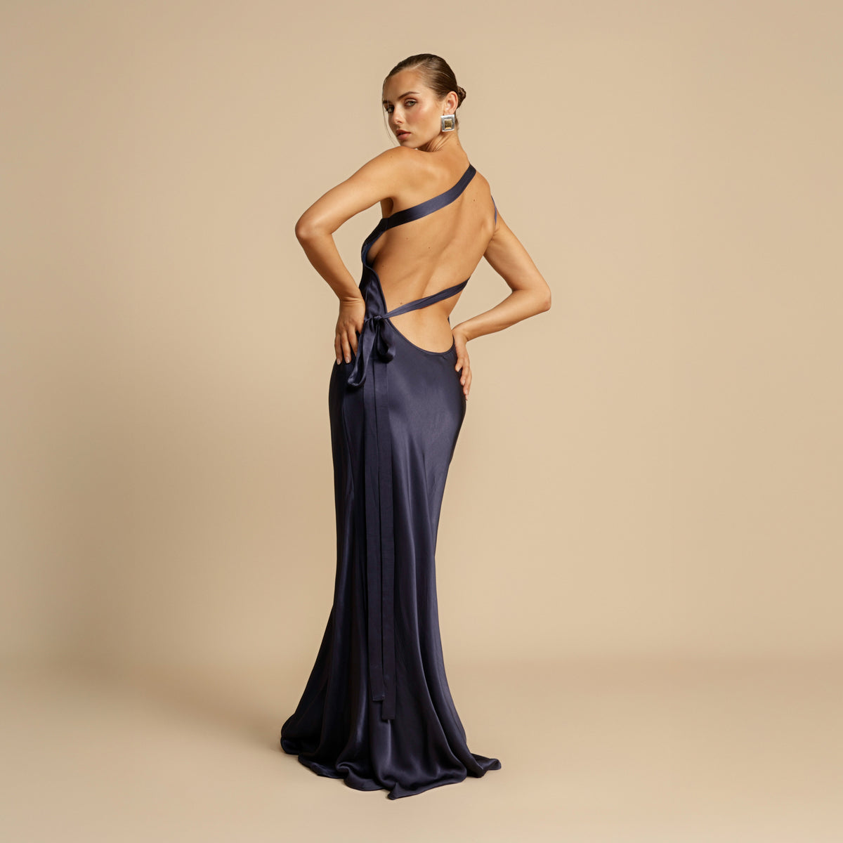 MONIQUE DRESS NAVY