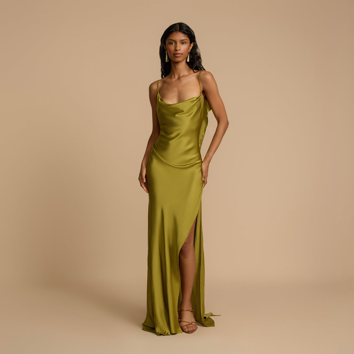 ODESSA DRESS PISTACHIO