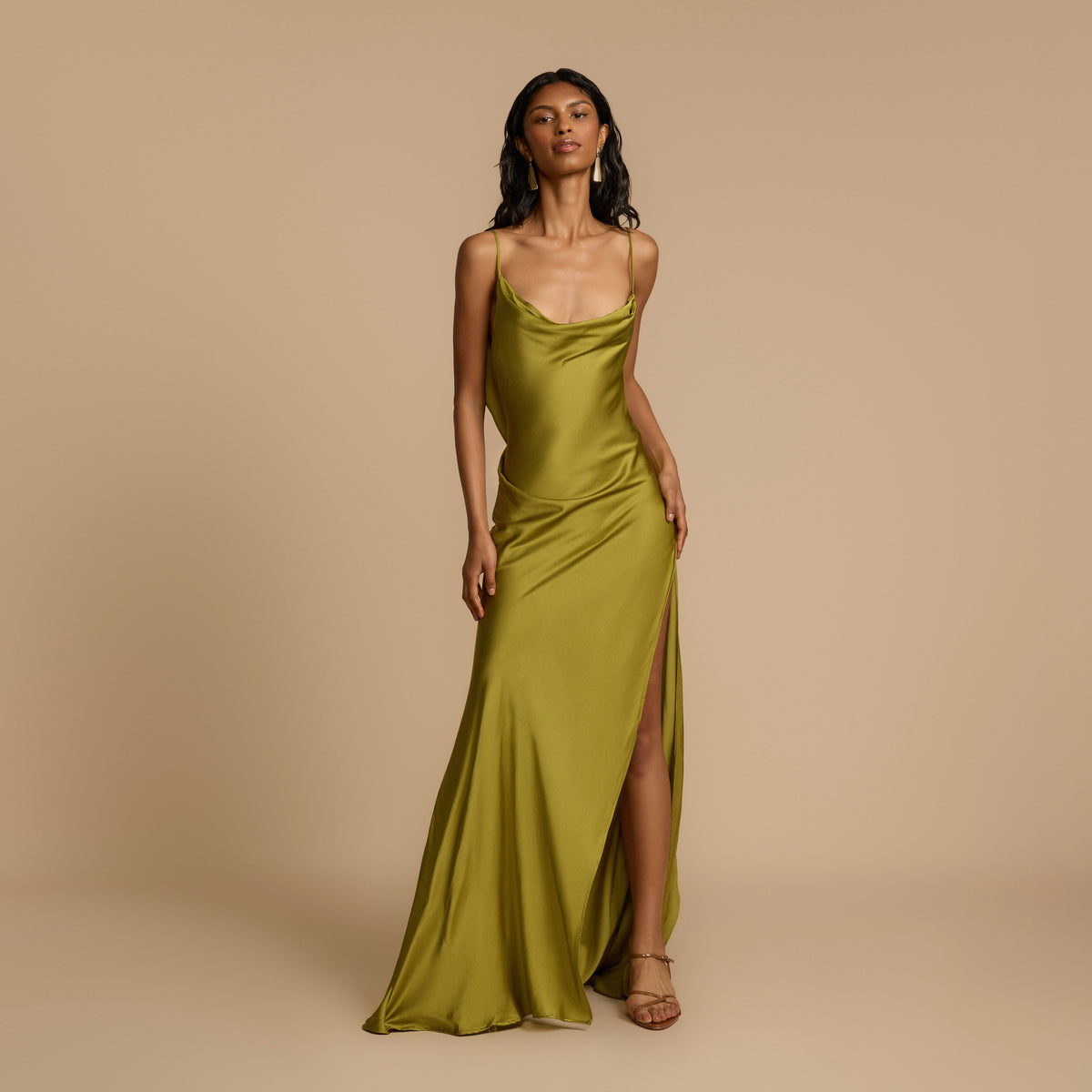 ODESSA DRESS PISTACHIO