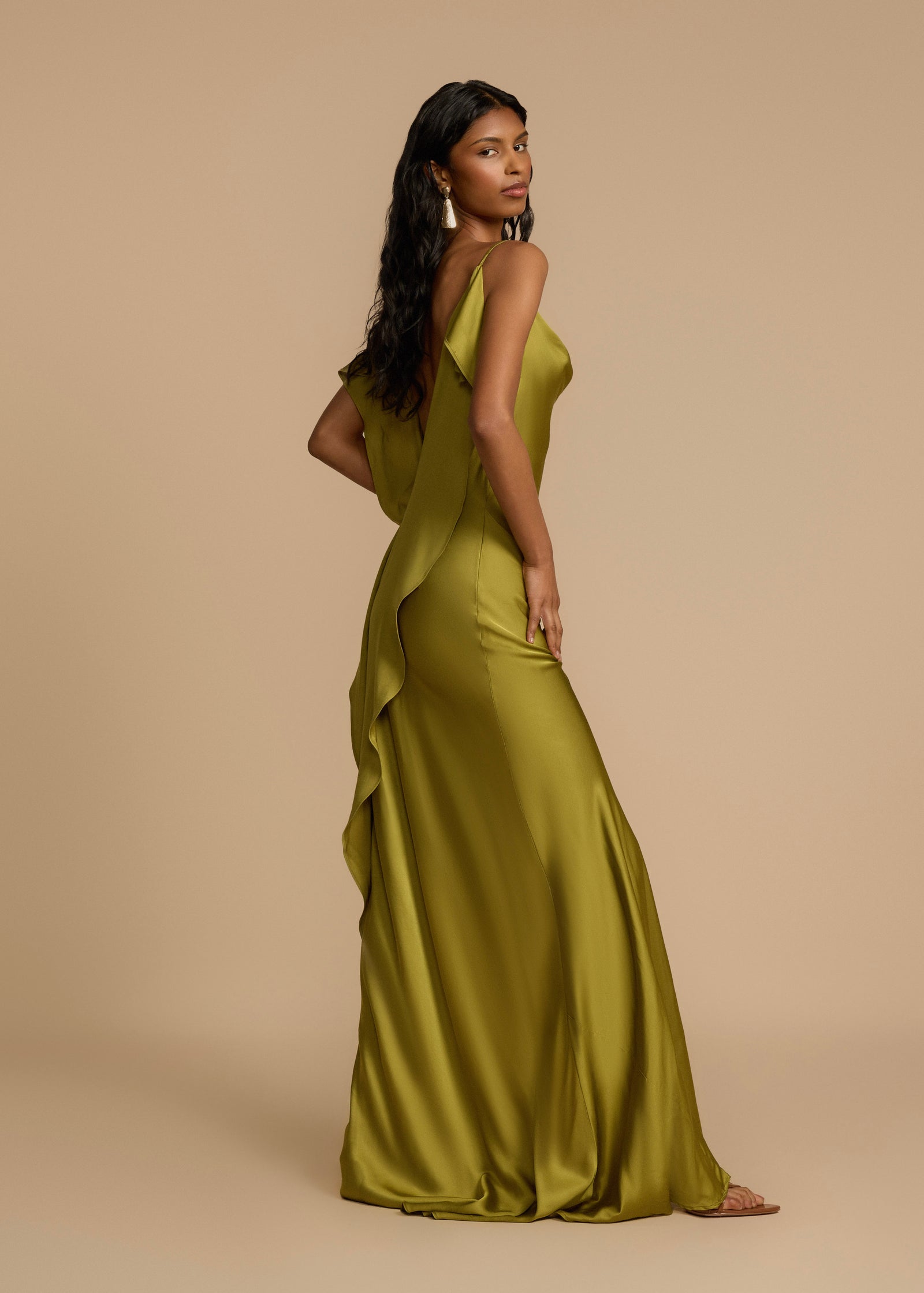 ODESSA DRESS PISTACHIO
