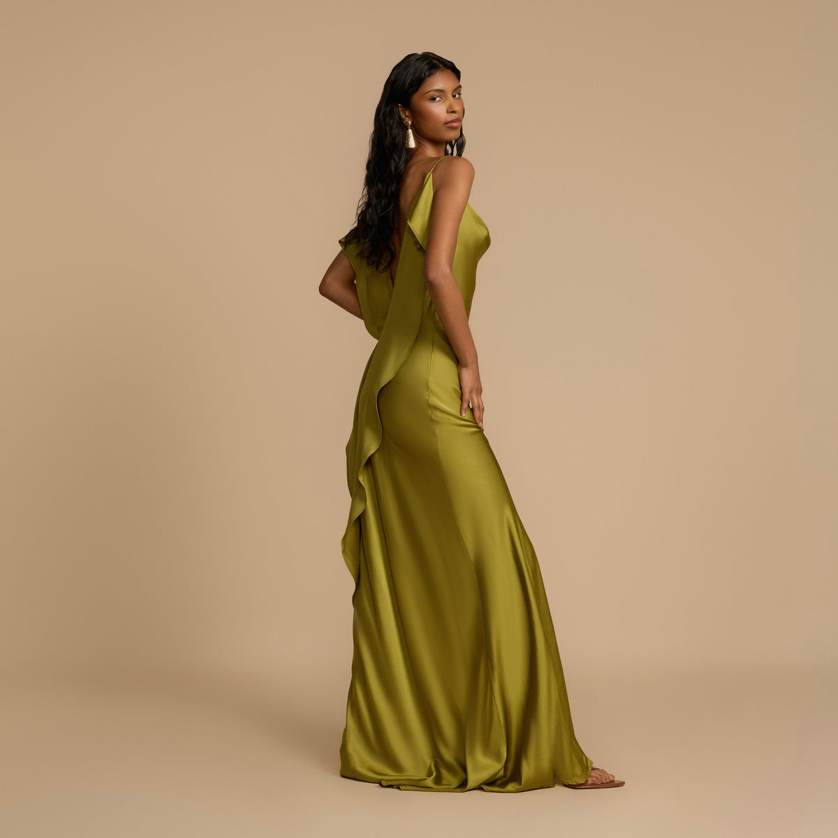 ODESSA DRESS PISTACHIO