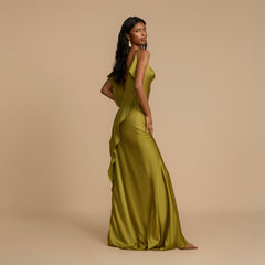 ODESSA DRESS PISTACHIO