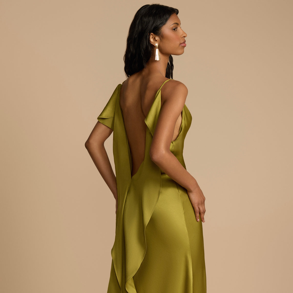 ODESSA DRESS PISTACHIO