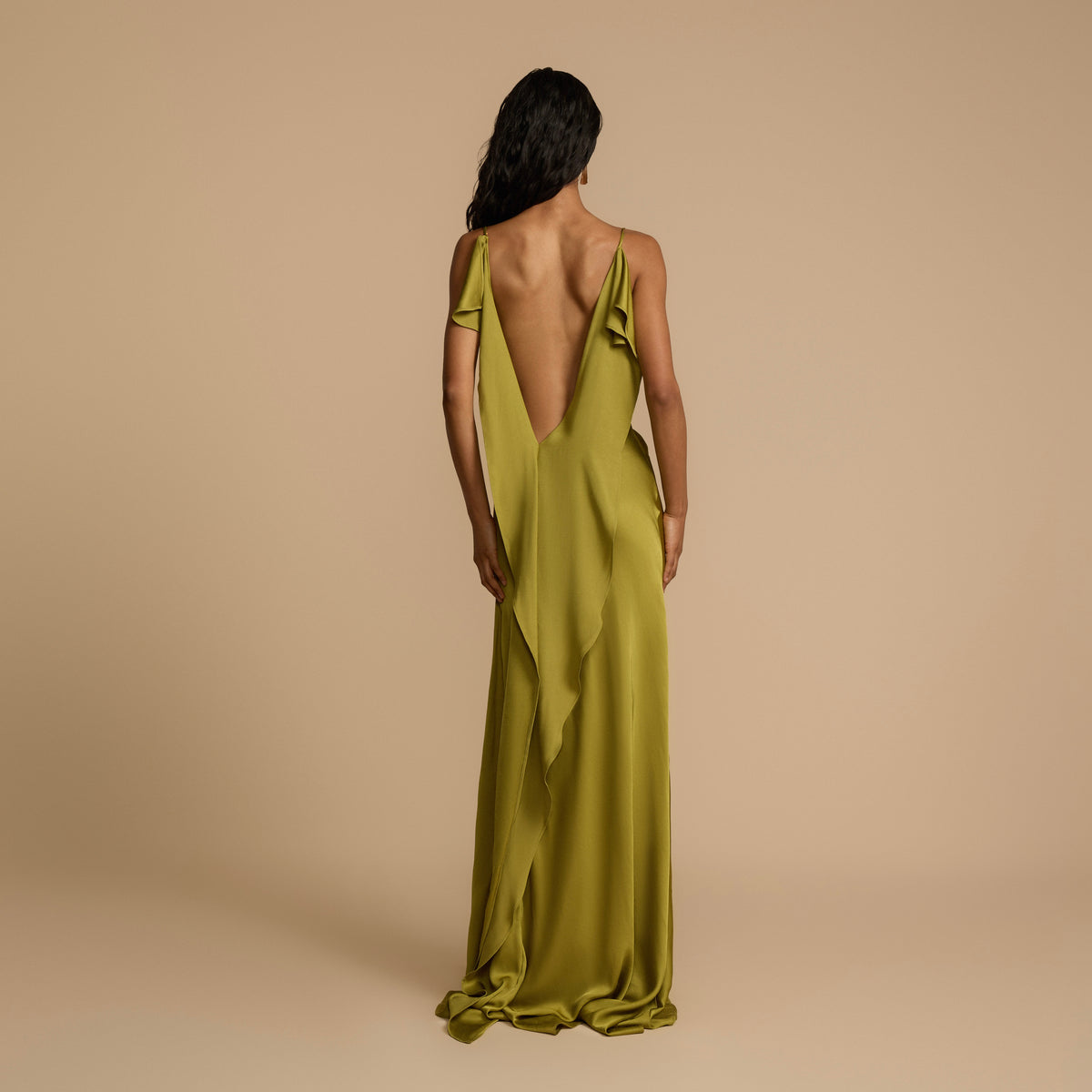 ODESSA DRESS PISTACHIO