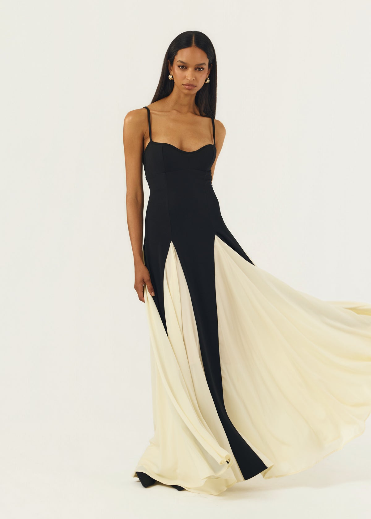 PALOMA DRESS B&W