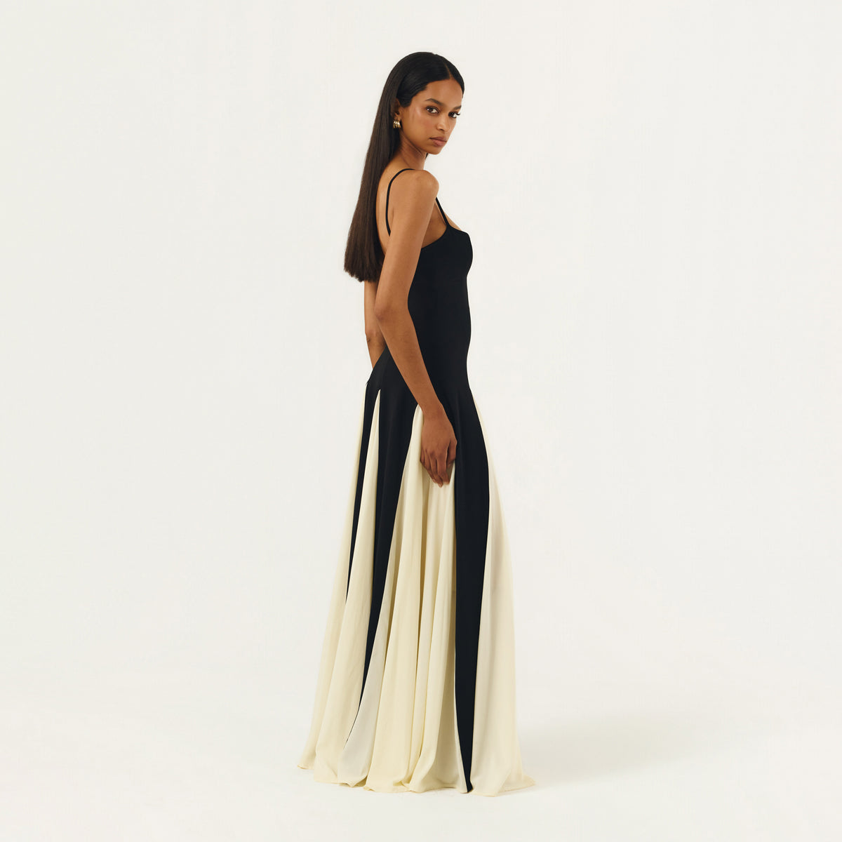 PALOMA DRESS B&W