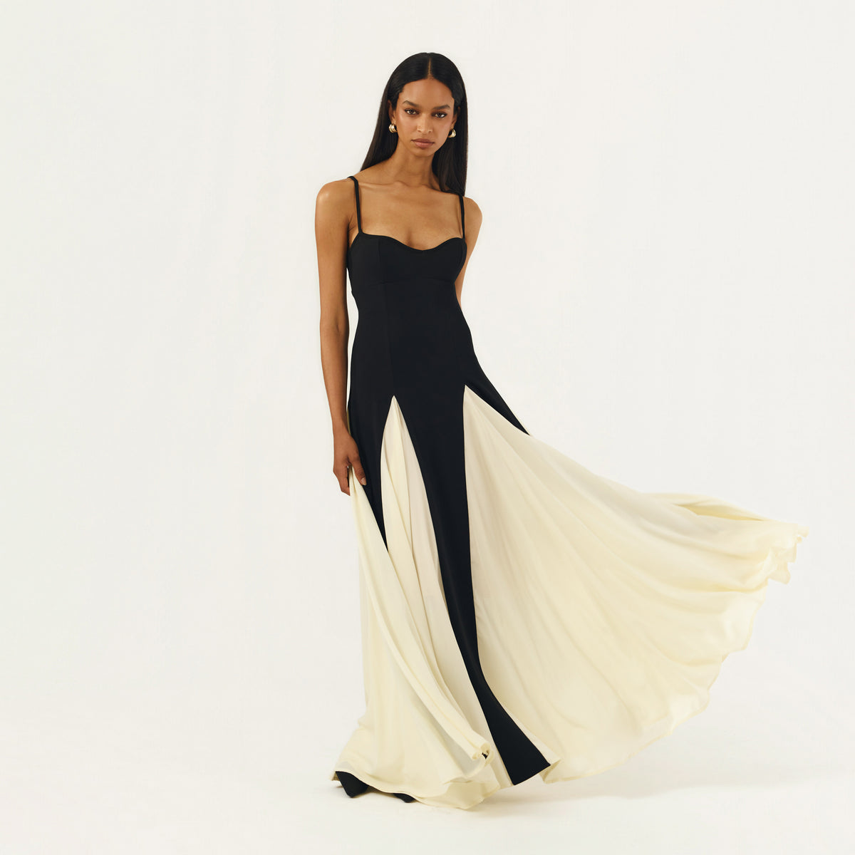 PALOMA DRESS B&W