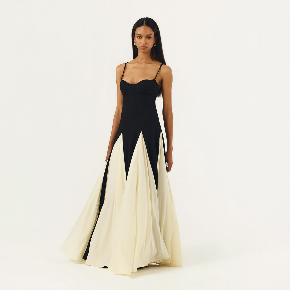 PALOMA DRESS B&W