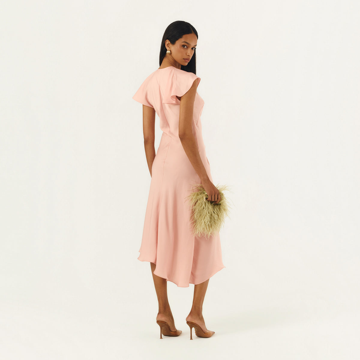 PARISA DRESS VINTAGE PINK
