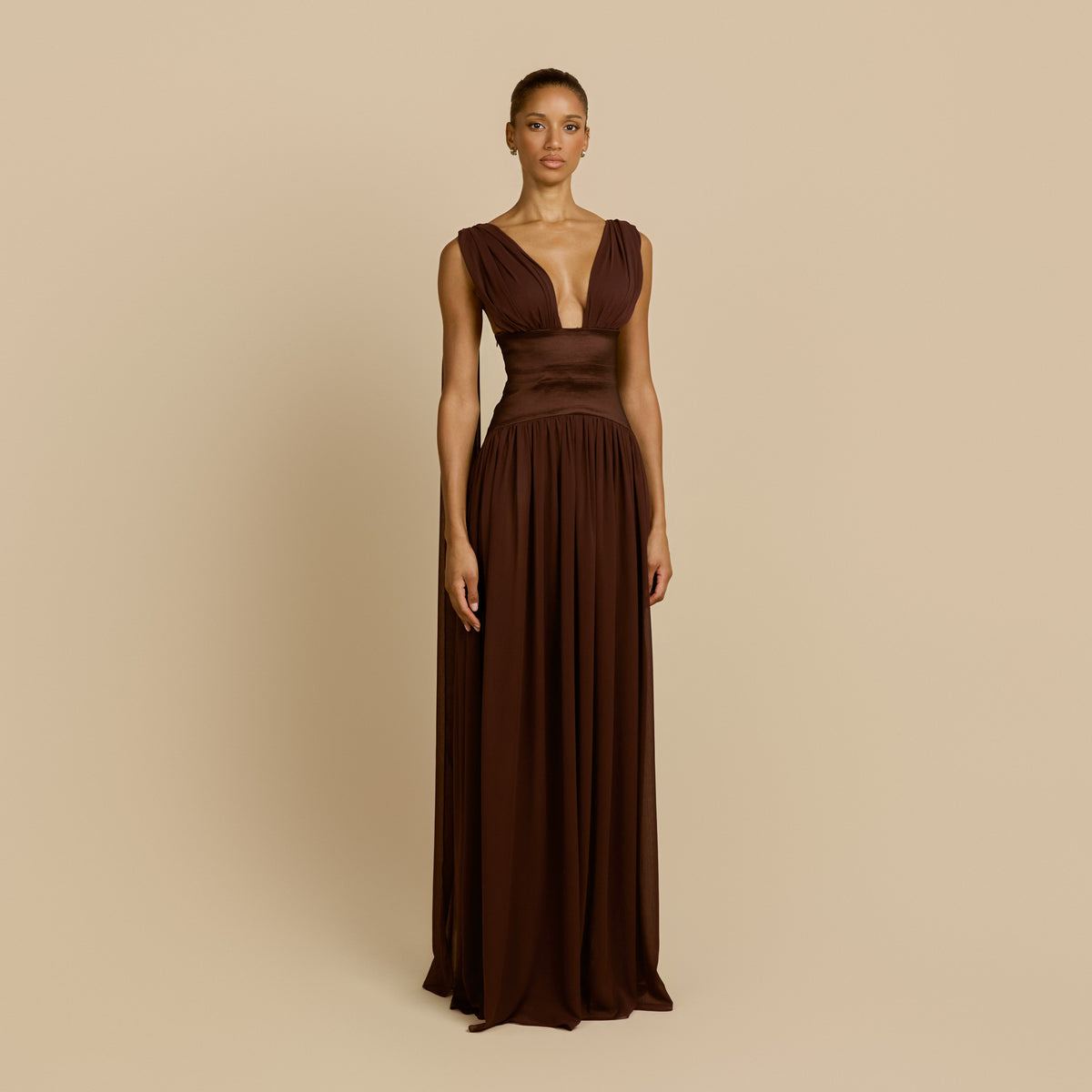 RAMONA DRESS CACAO