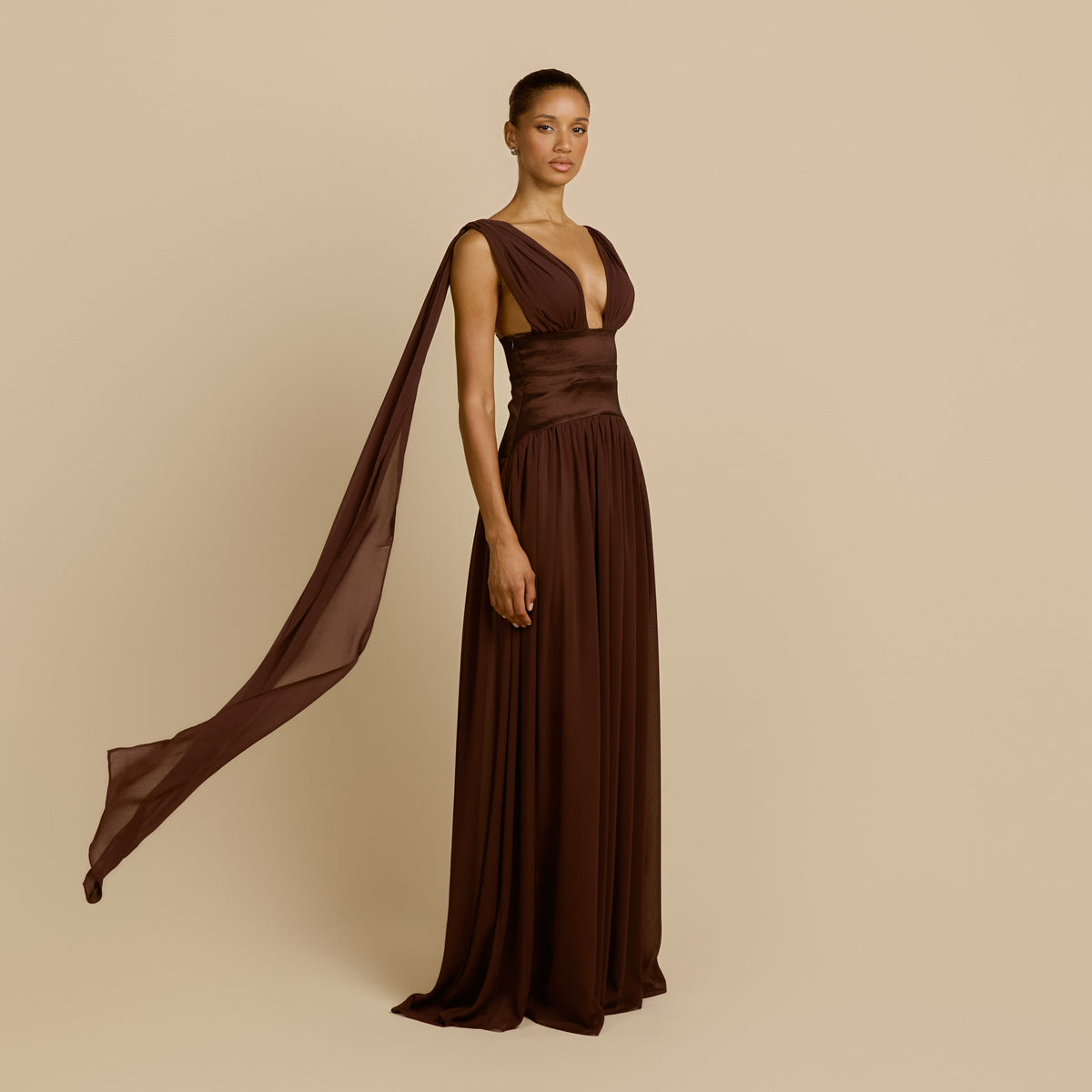 RAMONA DRESS CACAO