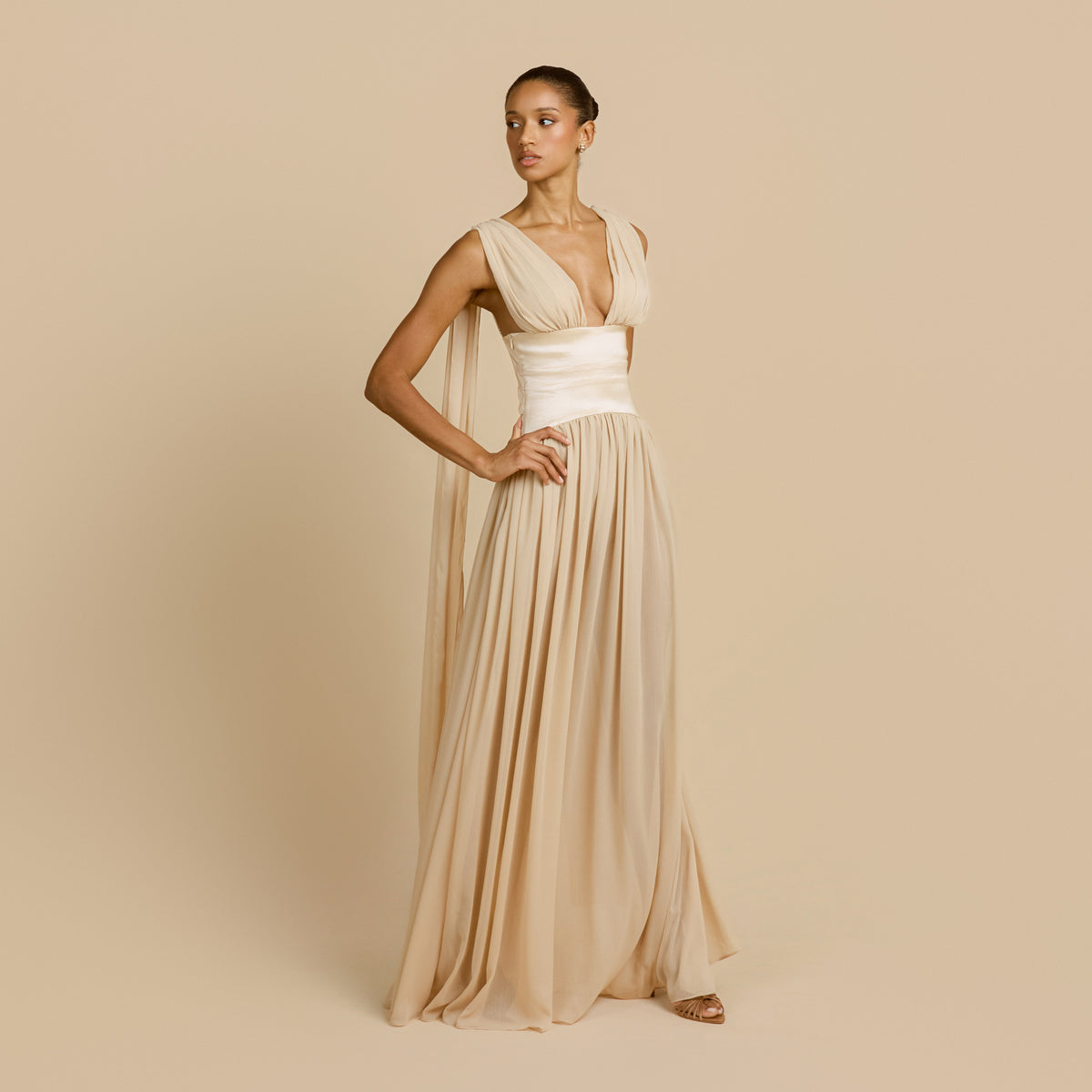 RAMONA DRESS CHAMPAGNE