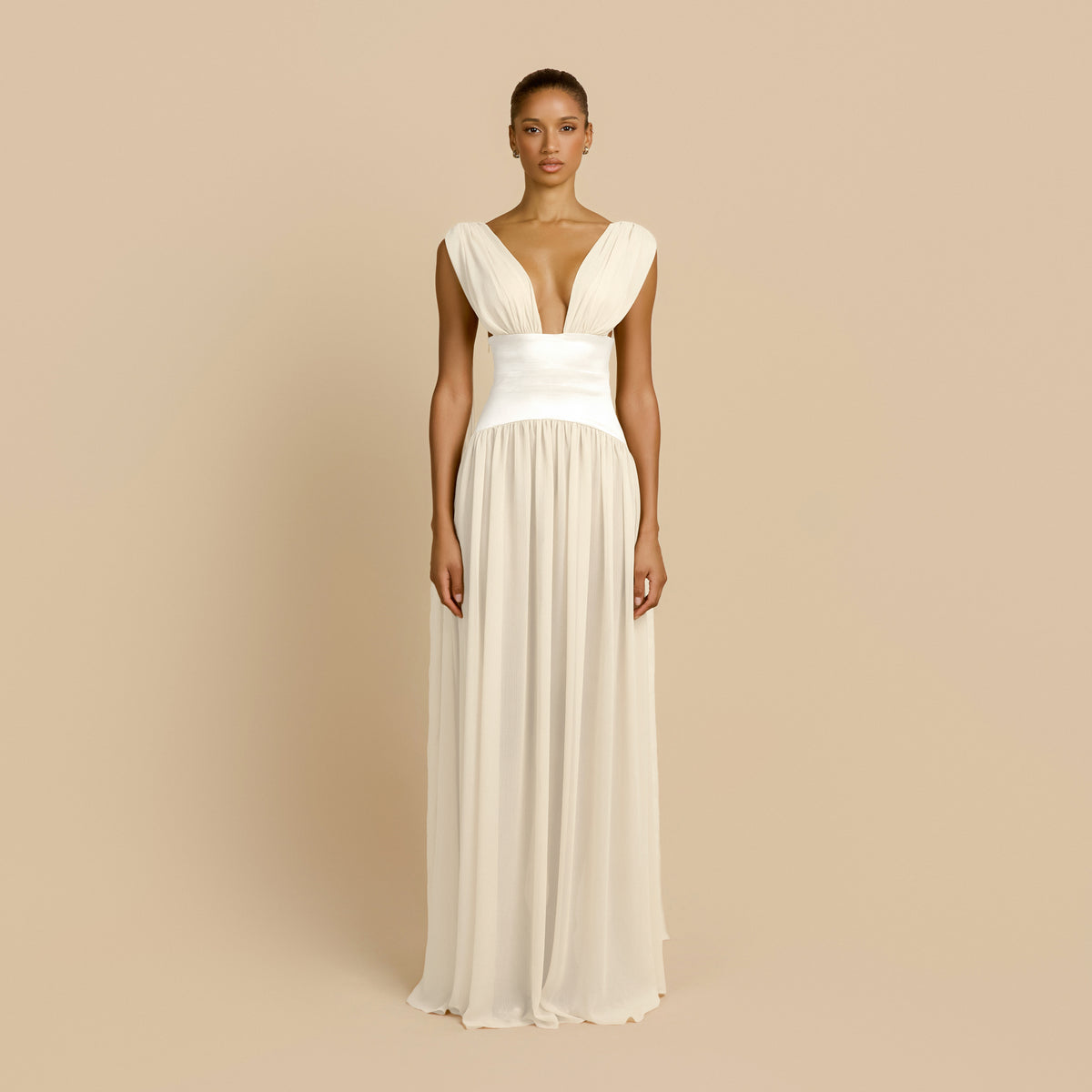 RAMONA DRESS IVORY