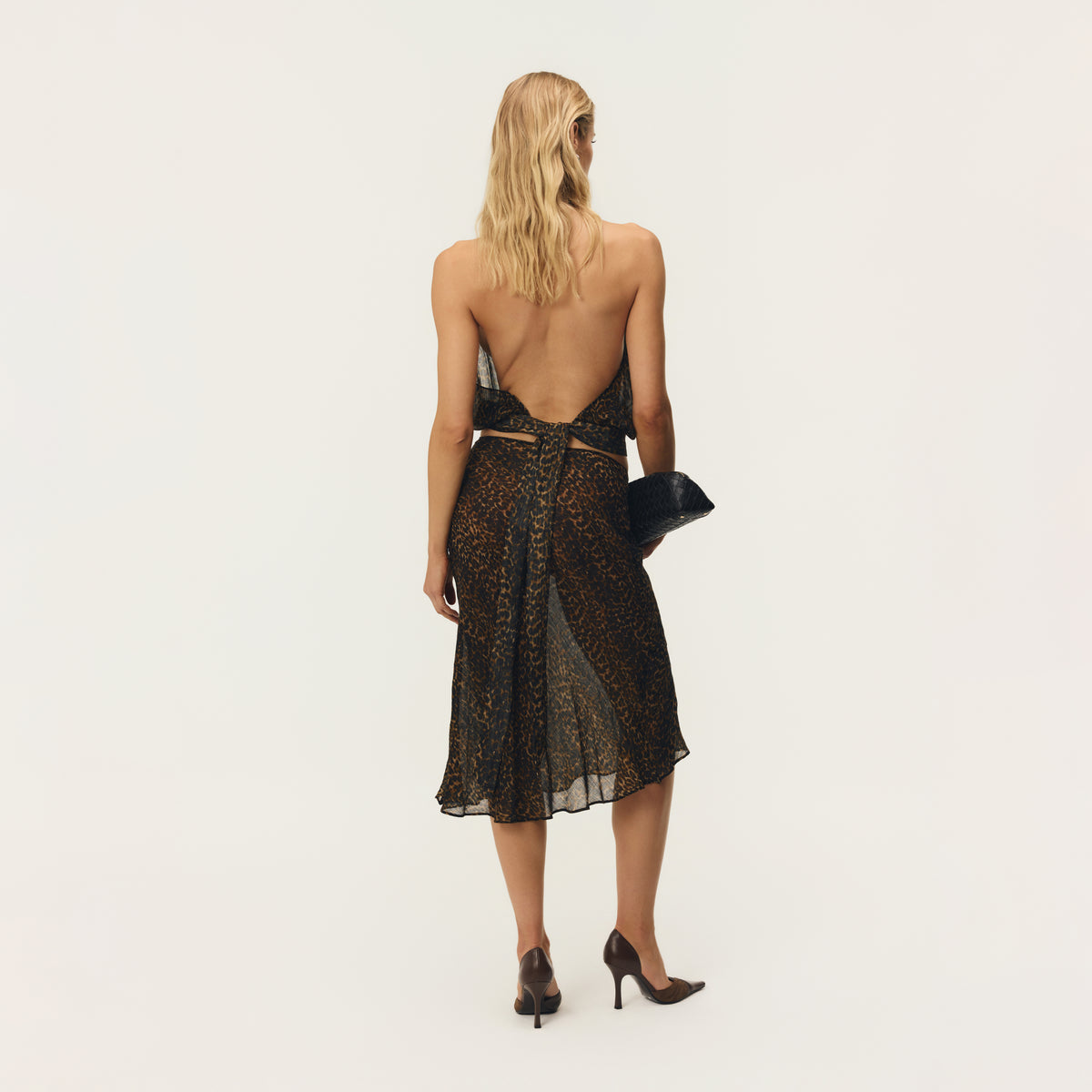 ROSALIE SKIRT LEOPARD