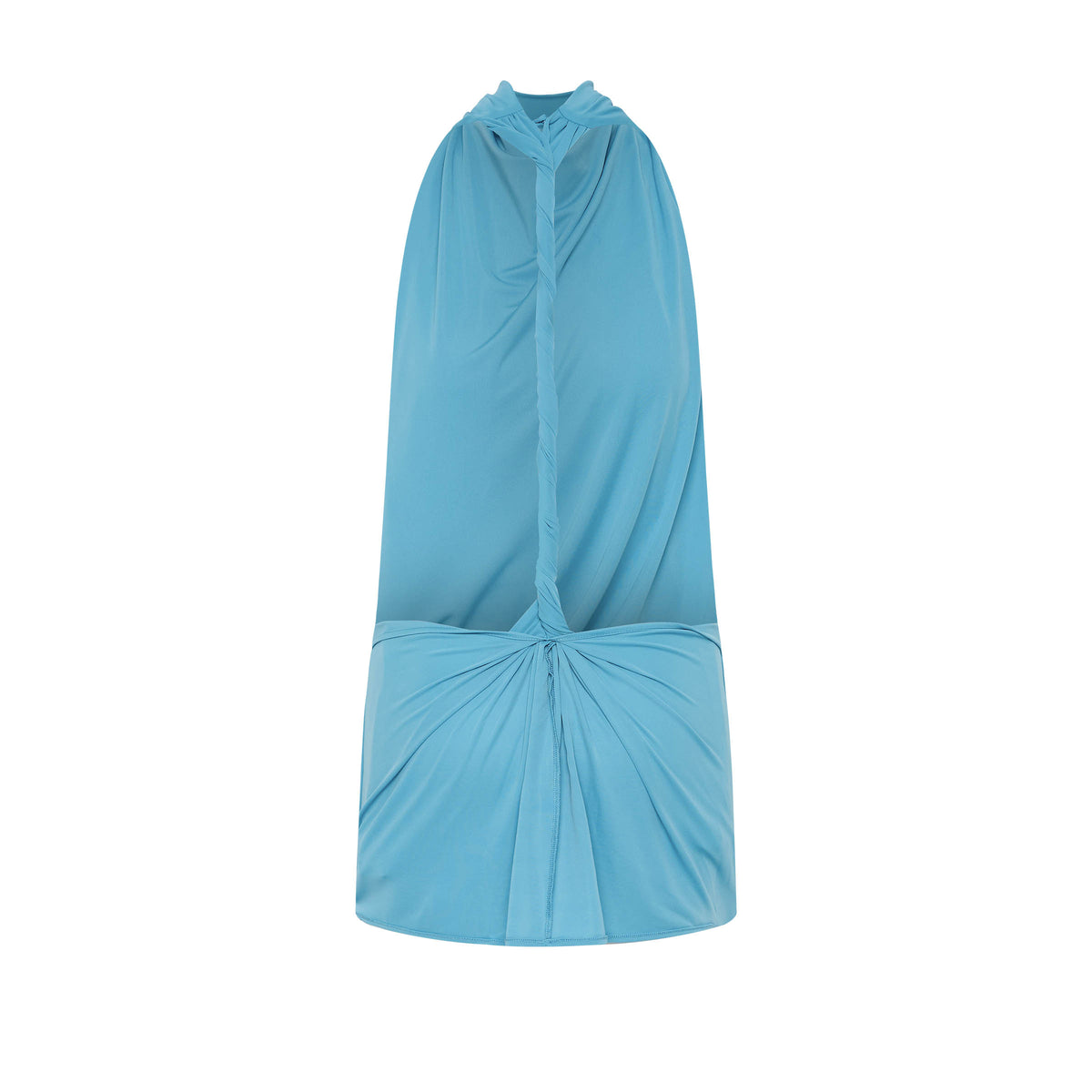 THEA DRESS DUSTY BLUE