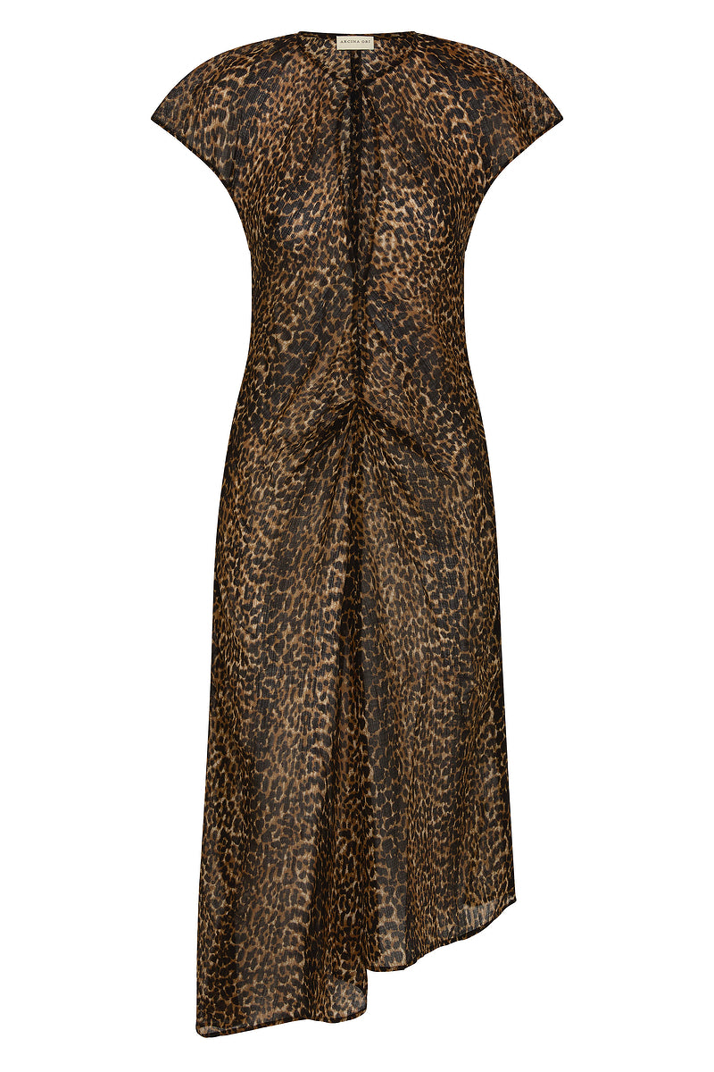MARGAUX DRESS LEOPARD