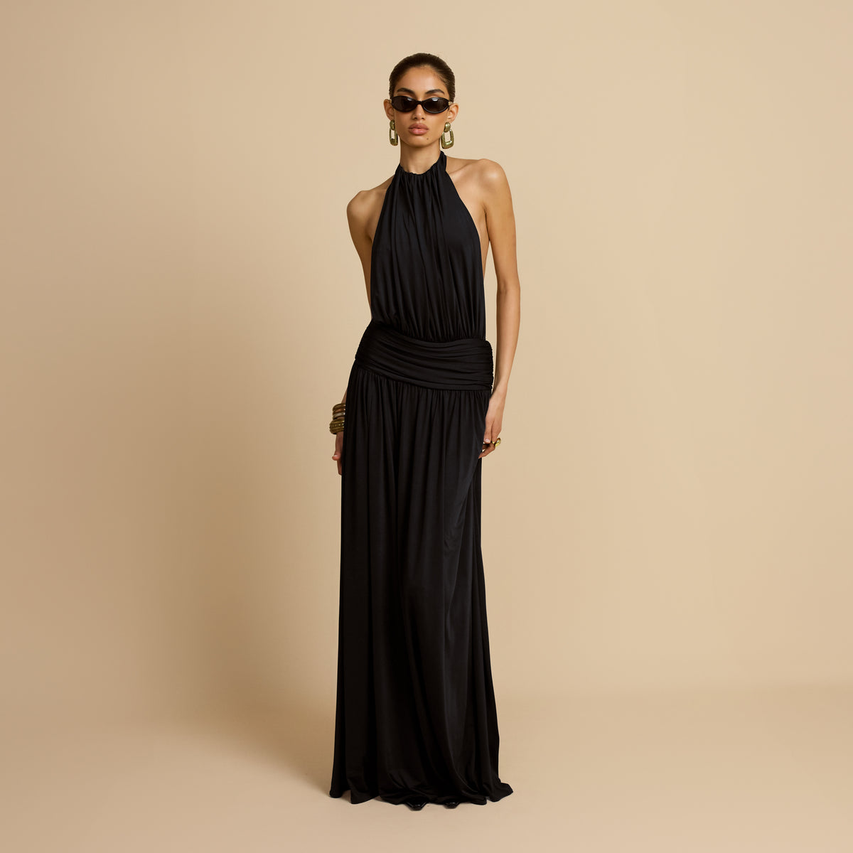 SANTINA DRESS BLACK