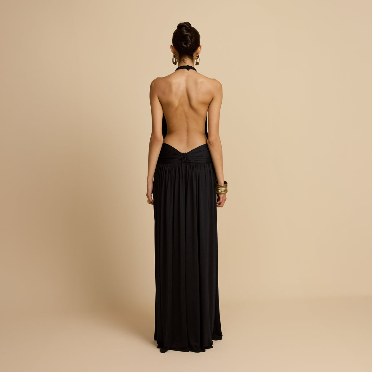 SANTINA DRESS BLACK