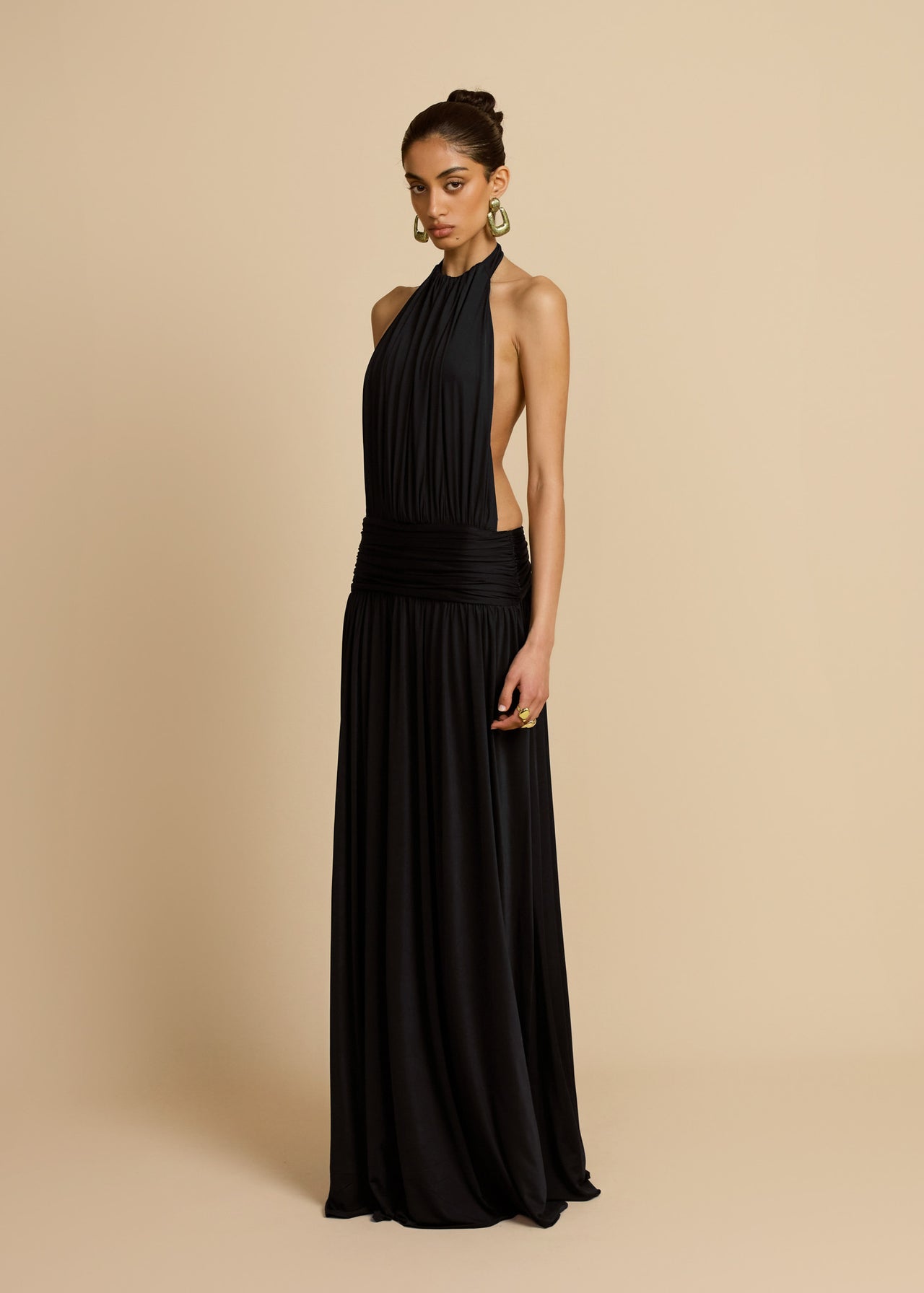 SANTINA DRESS BLACK