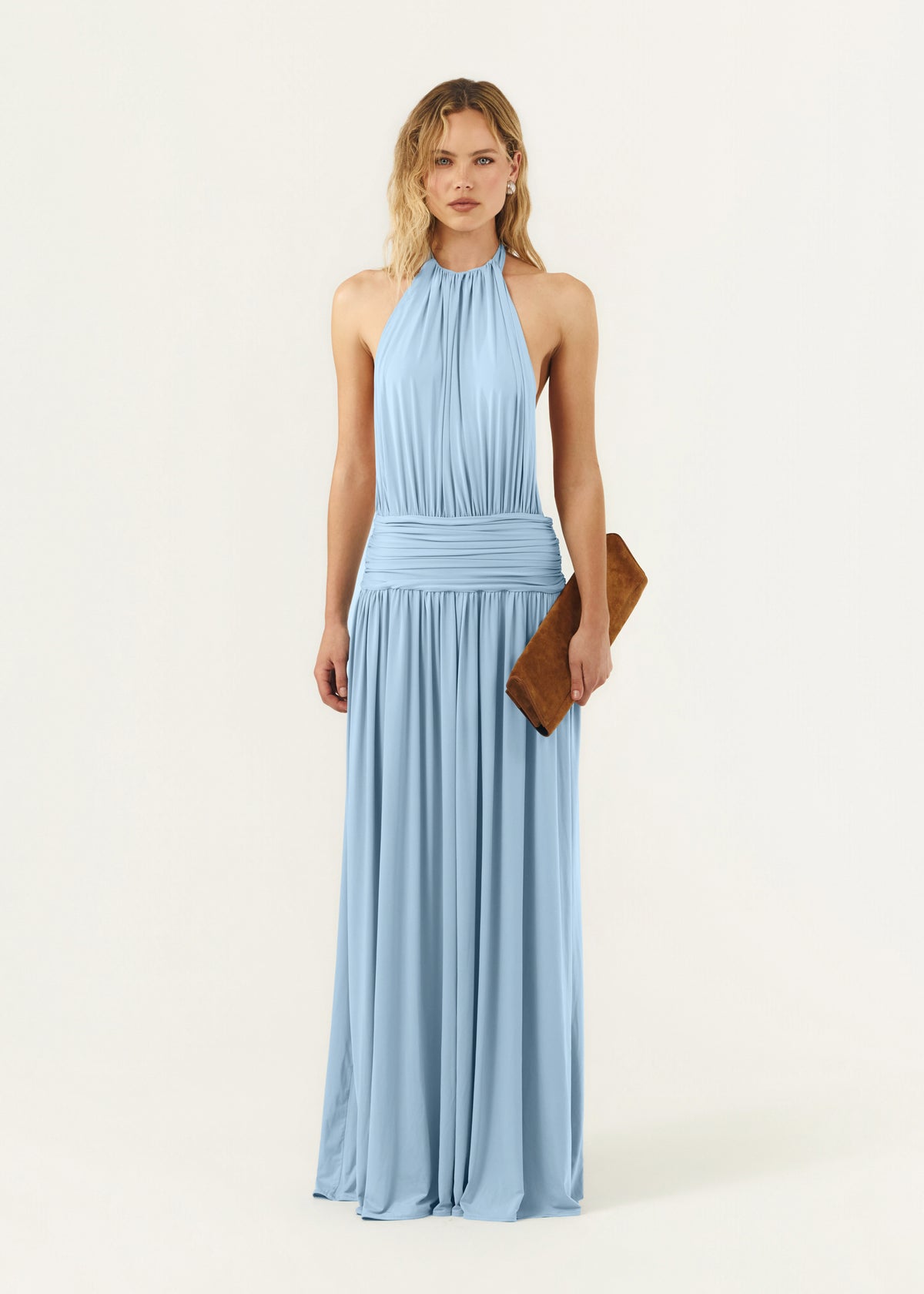 SANTINA DRESS SKY BLUE