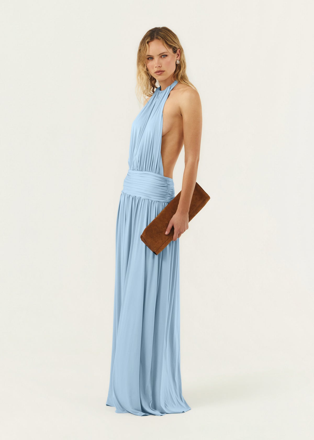 SANTINA DRESS SKY BLUE