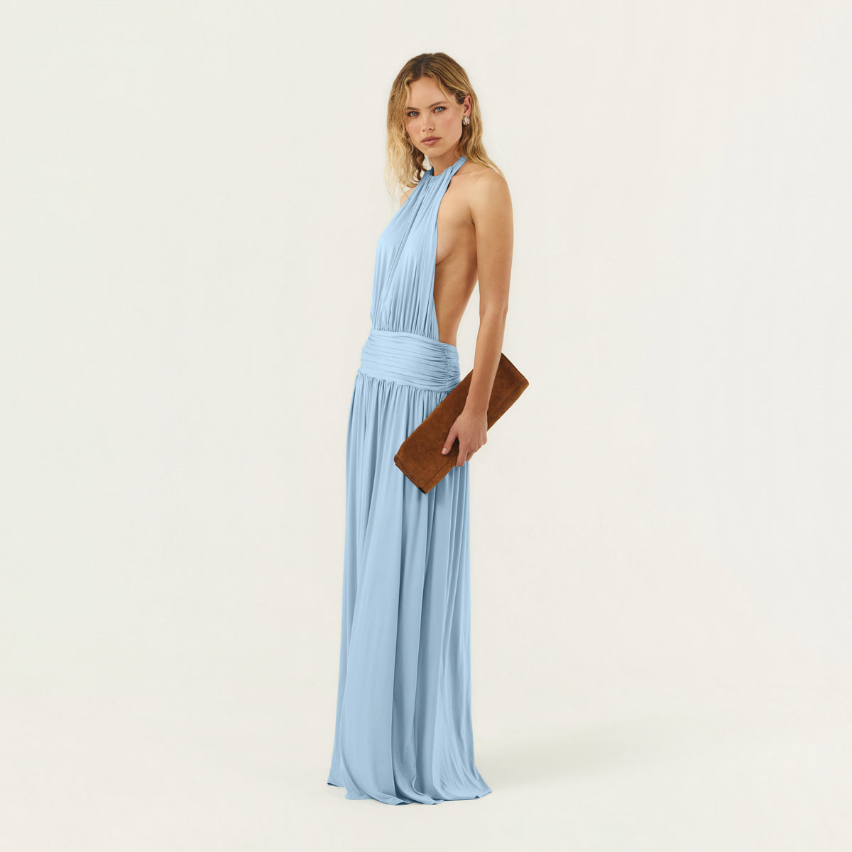 SANTINA DRESS SKY BLUE