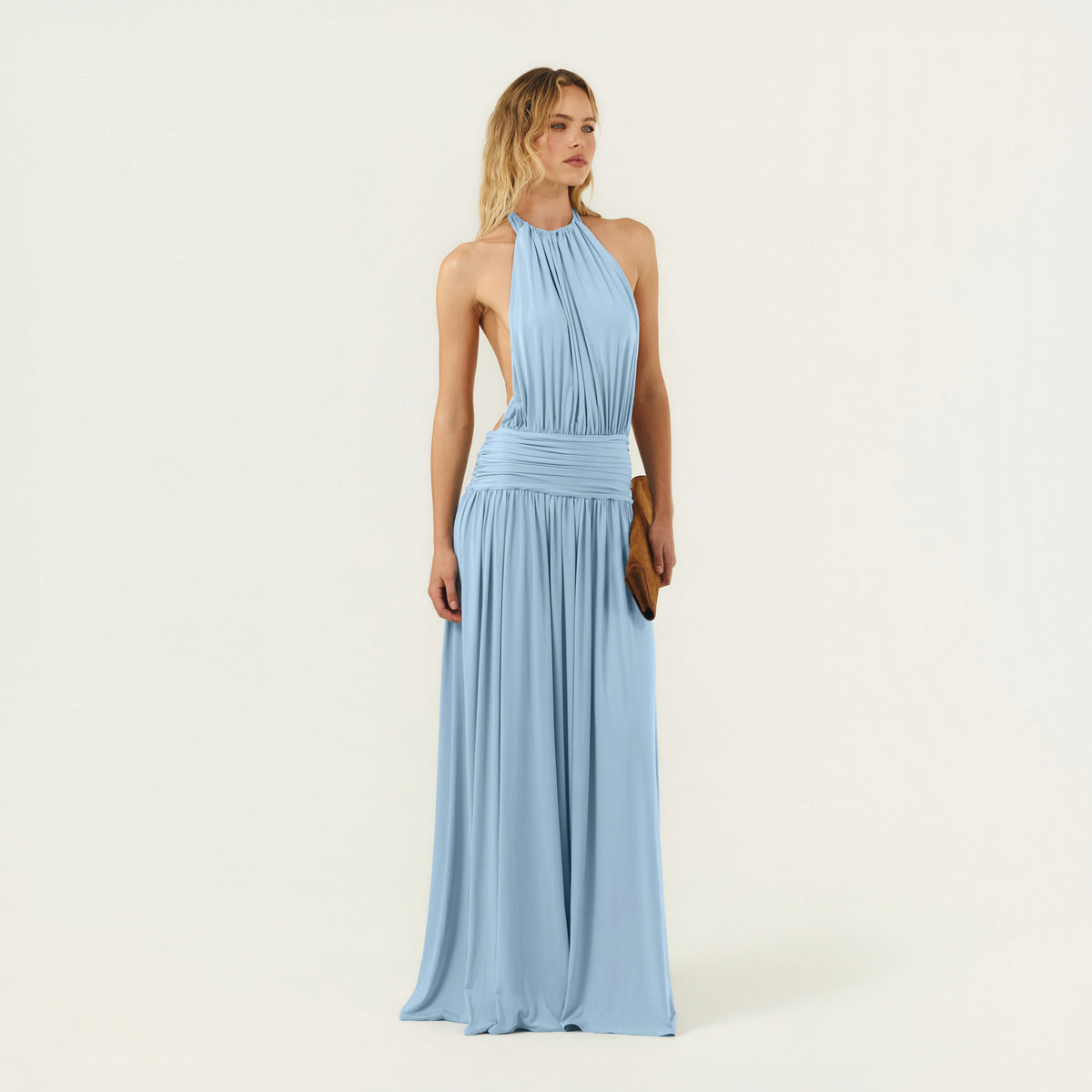 SANTINA DRESS SKY BLUE