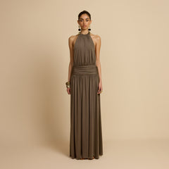 SANTINA DRESS KHAKI
