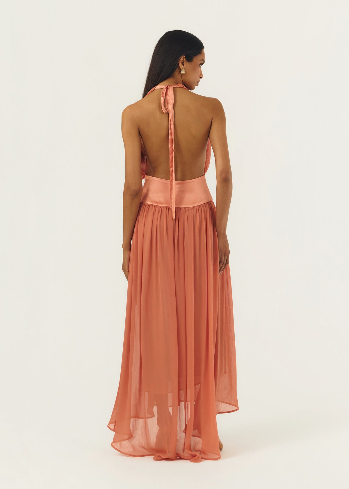 SERENA DRESS CORAL