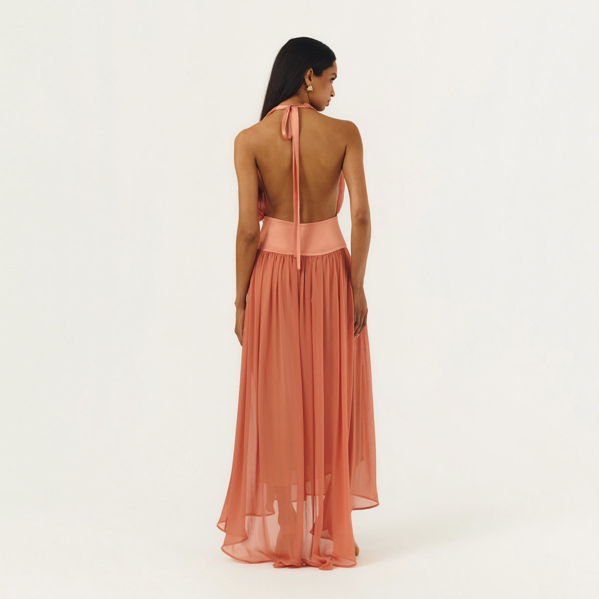 SERENA DRESS CORAL