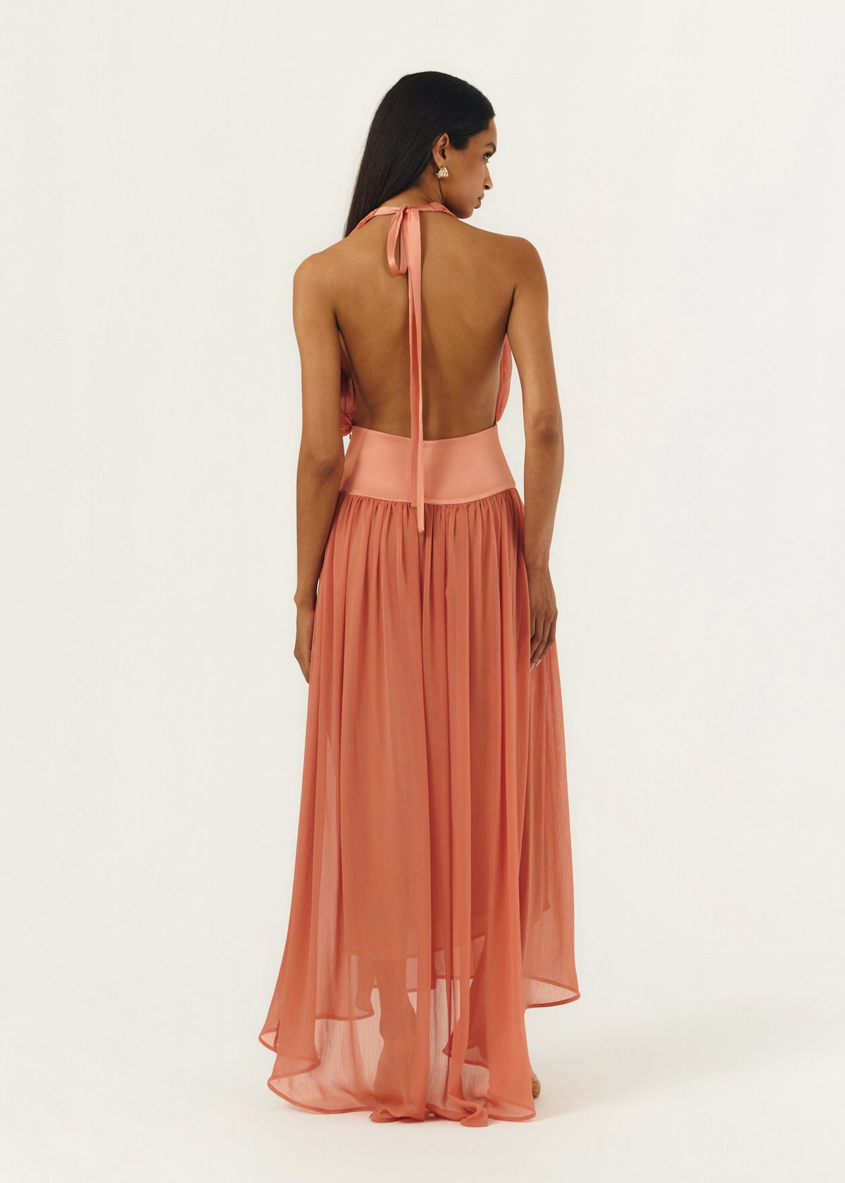 SERENA DRESS CORAL