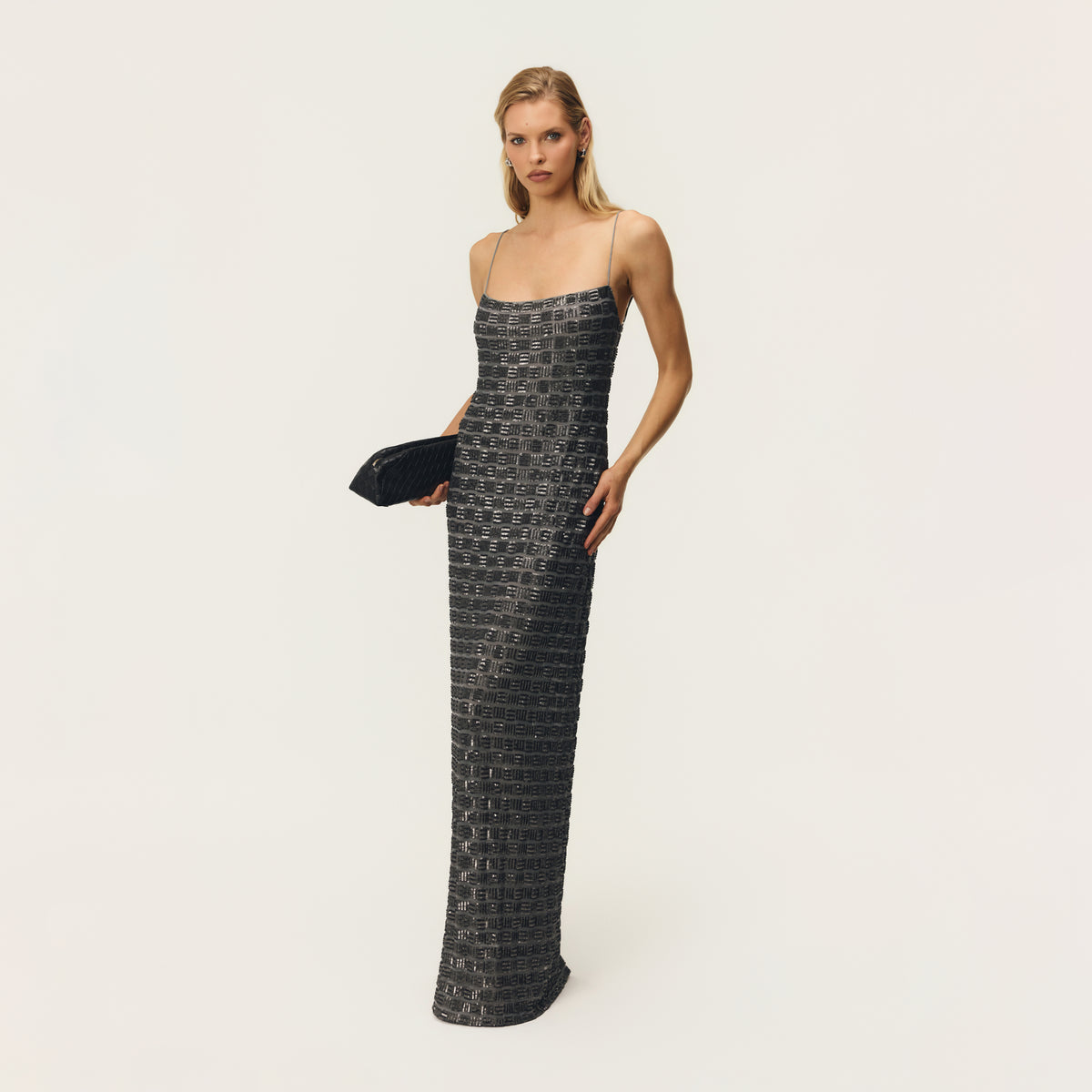 STEVIE DRESS CHROME