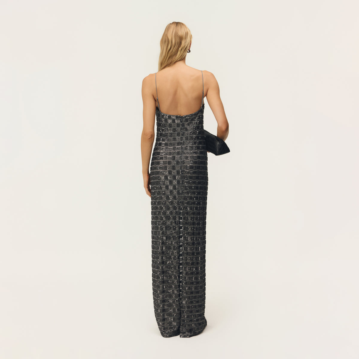 STEVIE DRESS CHROME