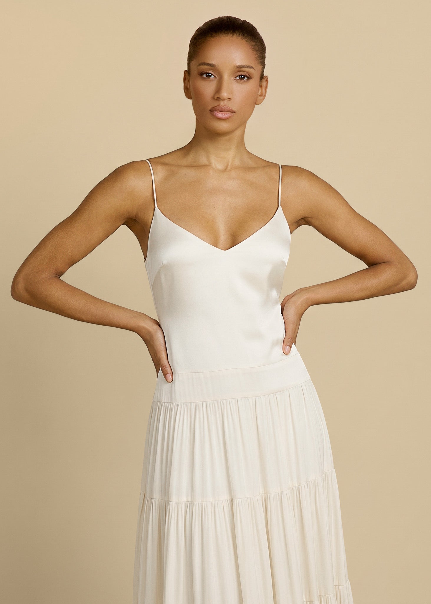 OPHELIA DRESS IVORY